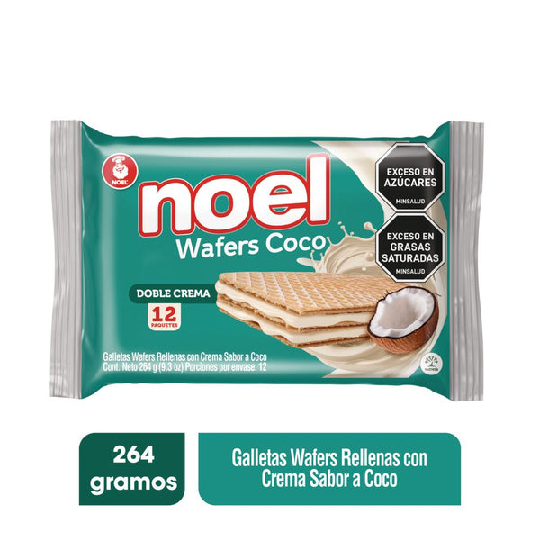 galleta wafer noel 264g coco